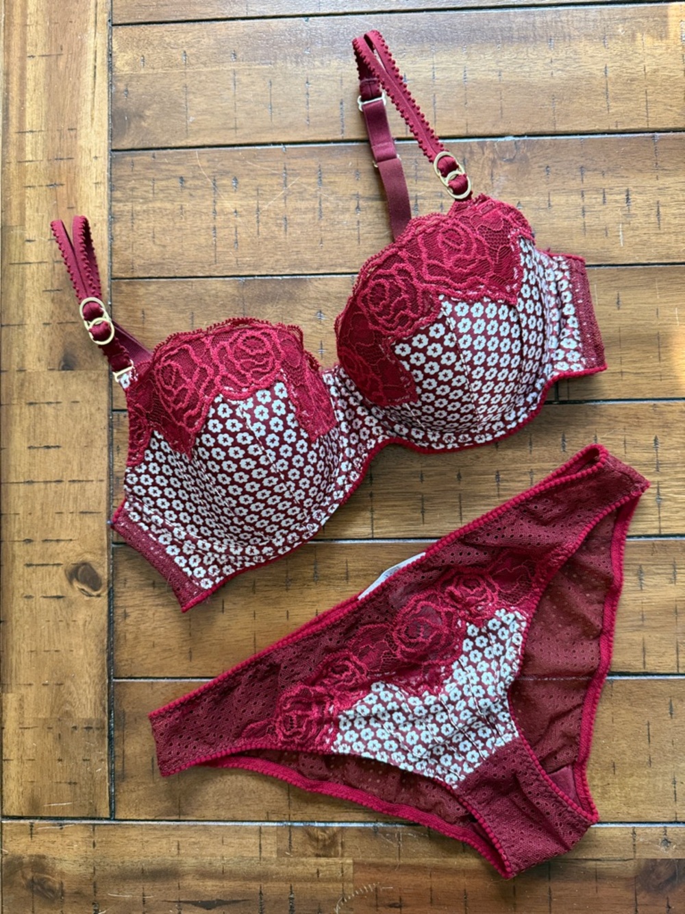 Stell McCartney Bra Panty Set 36C & M